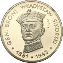100 Zlotych 1981 MW   "Władysław Sikorski" (Probe)