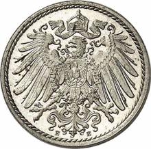 5 Pfennig 1891 E  