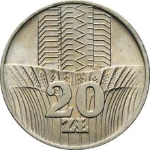 20 złotych 1976   
