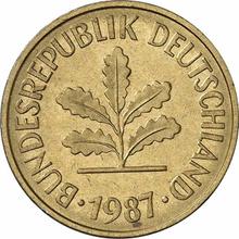 5 Pfennig 1987 G  