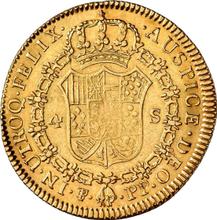 4 escudos 1799 PTS PP 