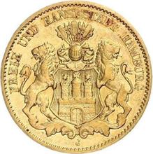 10 марок 1879 J   "Гамбург"