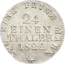 1/24 Thaler 1822  I.G.S. 