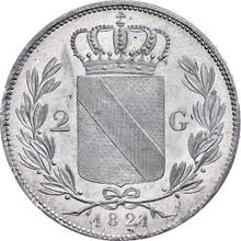 2 Gulden 1821   