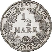 1/2 marki 1913 G  