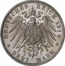 3 marcos 1918 D   "Bavaria"