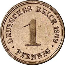 1 Pfennig 1909 F  