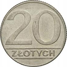 20 Zlotych 1990 MW  