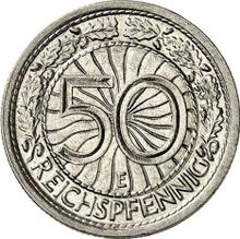 50 Reichspfennigs 1930 E  
