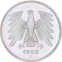 5 марок 1993 F  