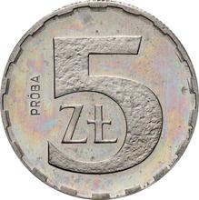 5 Zlotych 1989 MW   (Pattern)