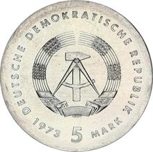 5 marcos 1973 A   "Otto Lilienthal"