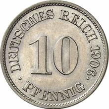 10 fenigów 1906 J  
