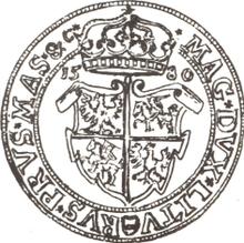 Tálero 1580   