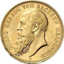 20 marcos 1889 D   "Sajonia-Meiningen"