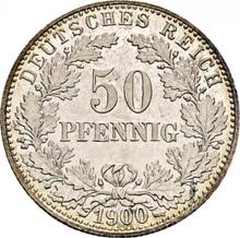 50 Pfennig 1900 J  