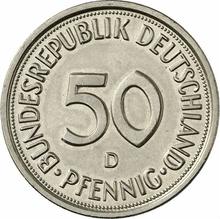 50 Pfennig 1978 D  