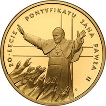 200 злотых 1998 MW  EO "20-летие понтификата Иоанна Павла II"