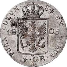 4 groszy 1805 B   "Śląsk"