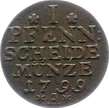 1 пфенниг 1799 A  