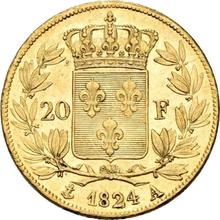 20 franków 1824 A  