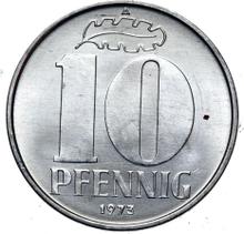 10 Pfennige 1973 A  