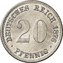 20 Pfennig 1876 G  