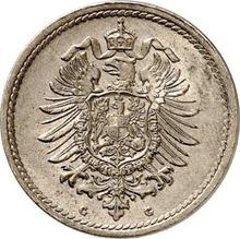 5 Pfennige 1888 G  