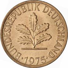 1 Pfennig 1975 D  