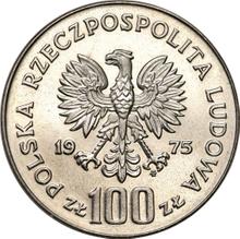 100 złotych 1975 MW  SW "Helena Modrzejewska" (PRÓBA)