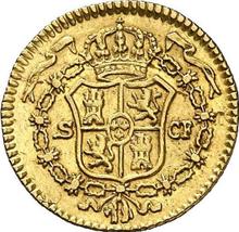 1/2 escudo 1783 S CF 