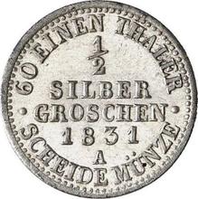 1/2 silbergroschen 1831 A  