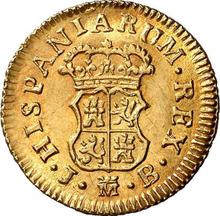 Medio escudo 1759 M JB 
