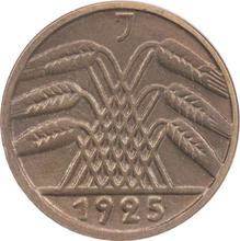 5 Reichspfennigs 1925 J  