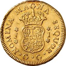 1 escudo 1757 G J 