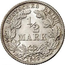 1/2 марки 1909 G  