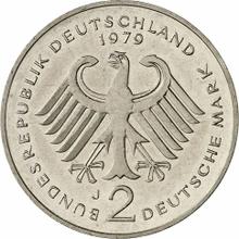 2 Mark 1979 J   "Konrad Adenauer"