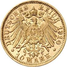 10 марок 1910 F   "Вюртемберг"