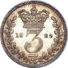 3 Pence 1829    "Maundy"