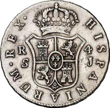 4 reales 1824 S J 