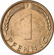 1 Pfennig 1972 F  