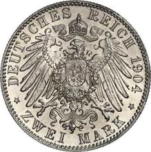 2 Mark 1904 E   "Sachsen"