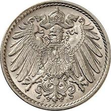 5 Pfennig 1904 J  