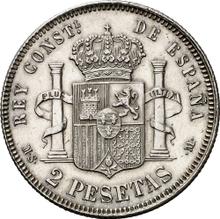 2 pesety 1882  MSM 