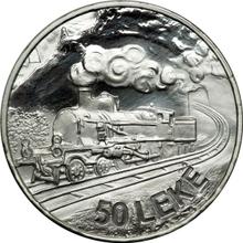 50 Lekë 1986    "Eisenbahn" (Probe)