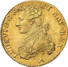 Double Louis d'Or 1784 W  