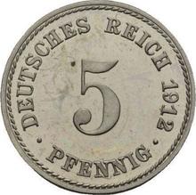 5 fenigów 1912 A  