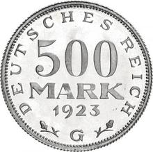 500 marcos 1923 G  
