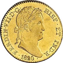 2 escudo 1820 M GJ 
