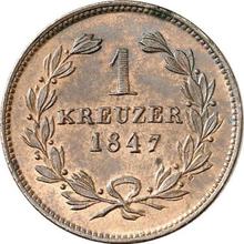 Kreuzer 1847   
